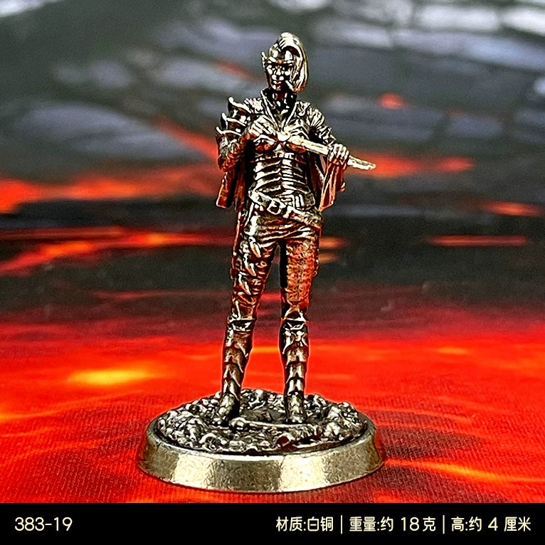 1/48 Scale Metal Tabletop RPG Miniatures - Unpainted Hell Lord & Fantasy Heroes Figure Models for DND Painting