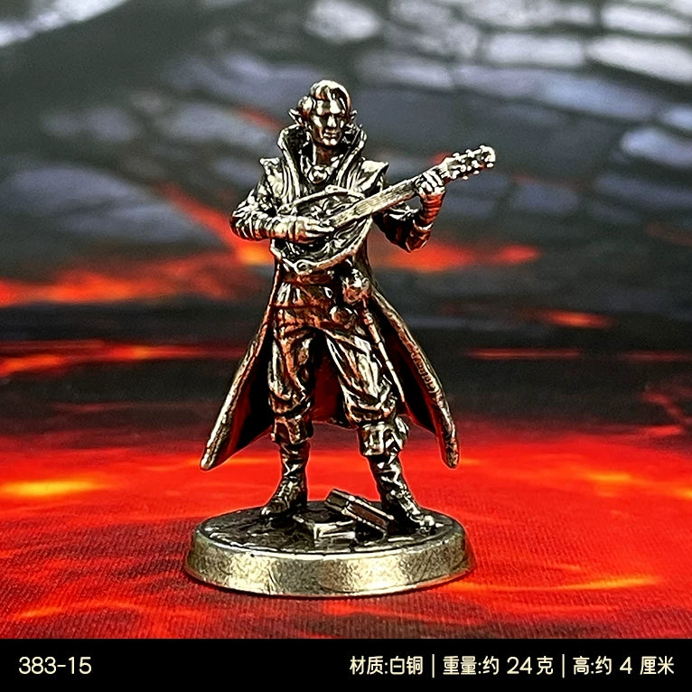1/48 Scale Metal Tabletop RPG Miniatures - Unpainted Hell Lord & Fantasy Heroes Figure Models for DND Painting