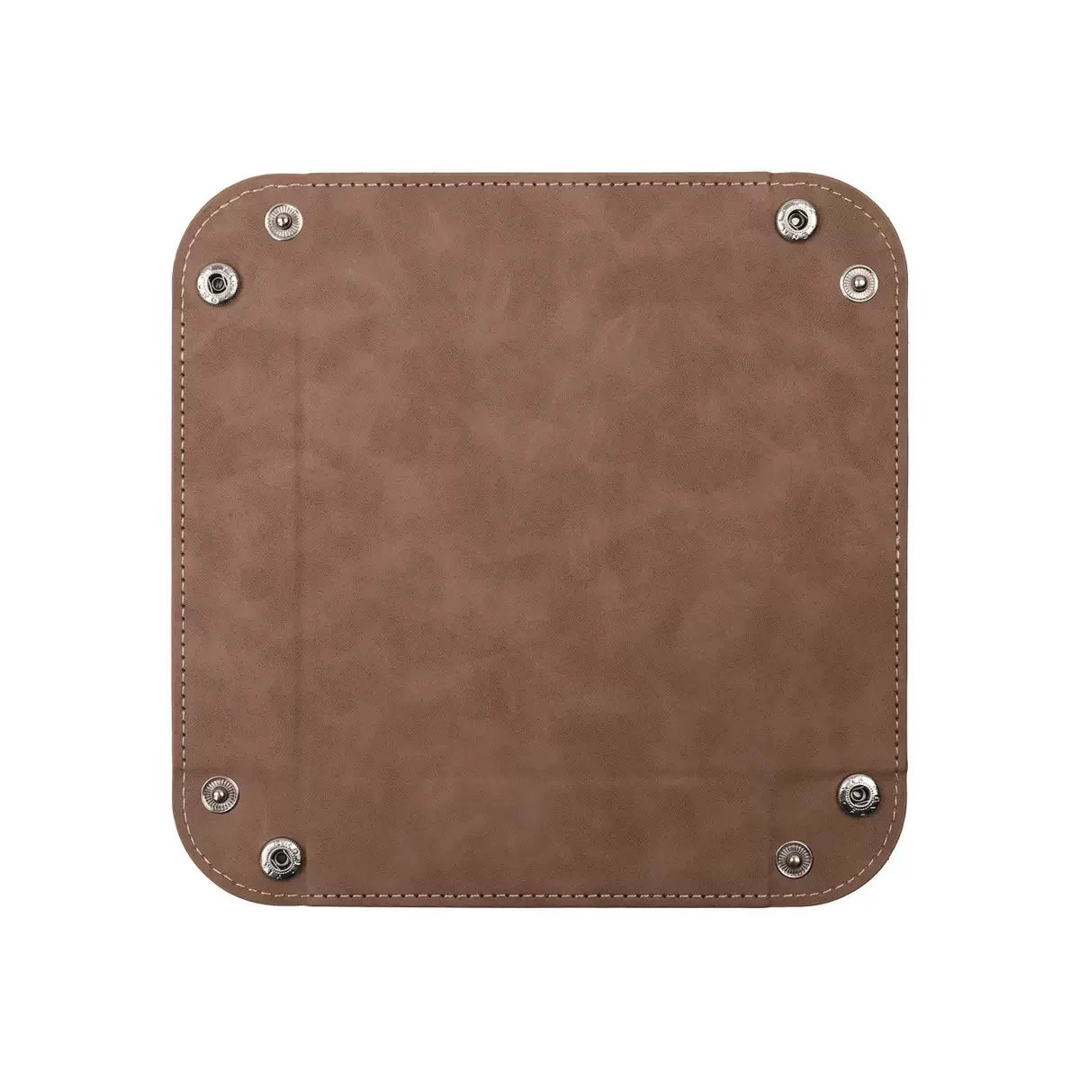 Premium Embossed PU Leather Dice Tray Foldable Rolling Mat for DND RPG Board Games