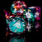 Demon Eye Polyhedral Dice Set for DND & COC Tabletop RPG, Fantasy D20 D6 Gaming Dice with Box