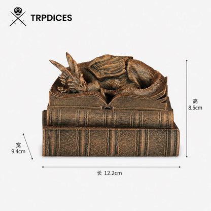 TRPDICES骰子收纳盒DND跑团多面骰盒桌面摆件TRPG战棋桌游配件