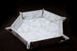 Premium Embossed PU Leather Dice Tray Foldable Rolling Mat for DND RPG Board Games