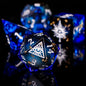 Demon Eye Polyhedral Dice Set for DND & COC Tabletop RPG, Fantasy D20 D6 Gaming Dice with Box
