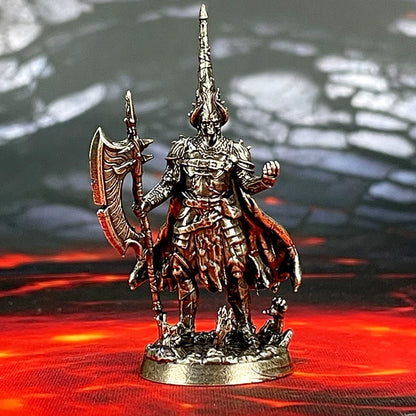 1/48 Scale Metal Tabletop RPG Miniatures - Unpainted Hell Lord & Fantasy Heroes Figure Models for DND Painting