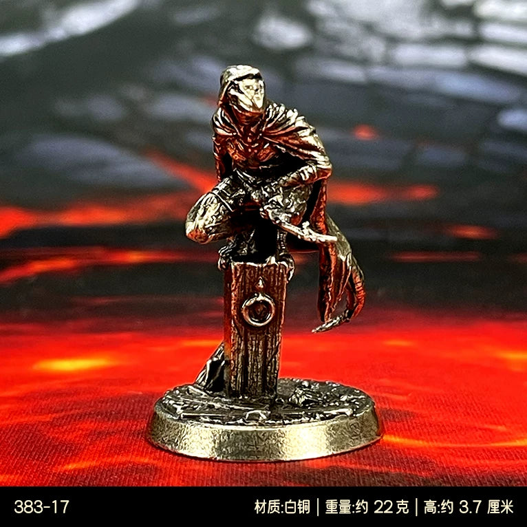 1/48 Scale Metal Tabletop RPG Miniatures - Unpainted Hell Lord & Fantasy Heroes Figure Models for DND Painting