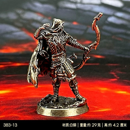 1/48 Scale Metal Tabletop RPG Miniatures - Unpainted Hell Lord & Fantasy Heroes Figure Models for DND Painting