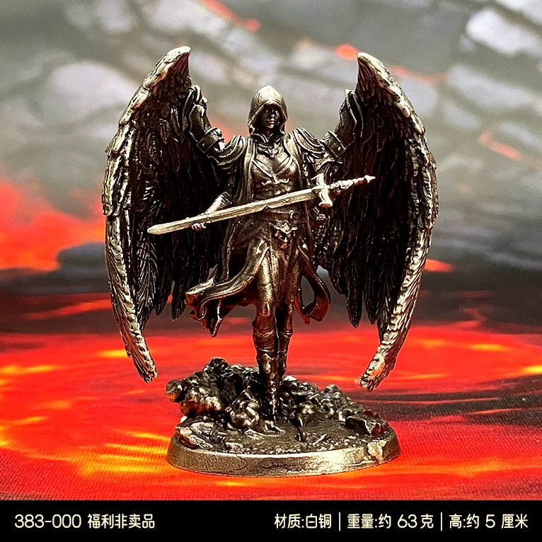 1/48 Scale Metal Tabletop RPG Miniatures - Unpainted Hell Lord & Fantasy Heroes Figure Models for DND Painting