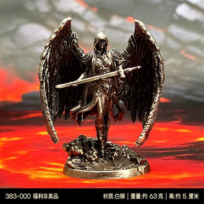 1/48 Scale Metal Tabletop RPG Miniatures - Unpainted Hell Lord & Fantasy Heroes Figure Models for DND Painting