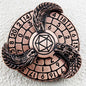 7-in-1 Metal Fidget Spinner DND Dice Polyhedral Roulette Spinner for D&D, TTRPG, MTG Board Games with Gift Box