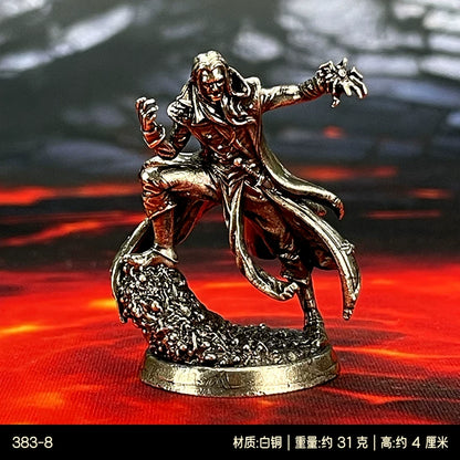 1/48 Scale Metal Tabletop RPG Miniatures - Unpainted Hell Lord & Fantasy Heroes Figure Models for DND Painting