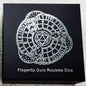 7-in-1 Metal Fidget Spinner DND Dice Polyhedral Roulette Spinner for D&D, TTRPG, MTG Board Games with Gift Box
