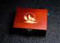 Vintage Solid Wood Dice Box Portable Polyhedral Dice Storage Case for D&D Tabletop RPG Games