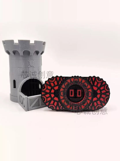 Fantasy Vintage DND Life Counter & Score Tracker for TRPG Tabletop Board Games, Dungeons and Dragons Accessory Upgrade