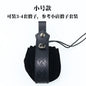 Vintage Drawstring D&D Dice Bag Expandable Dice Rolling Tray Medieval Waist Pouch for RPG Tabletop Gaming