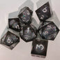 Floating Dragon Eye Polyhedral Dice Set Liquid Core RPG Dice for DND COC Tabletop Games