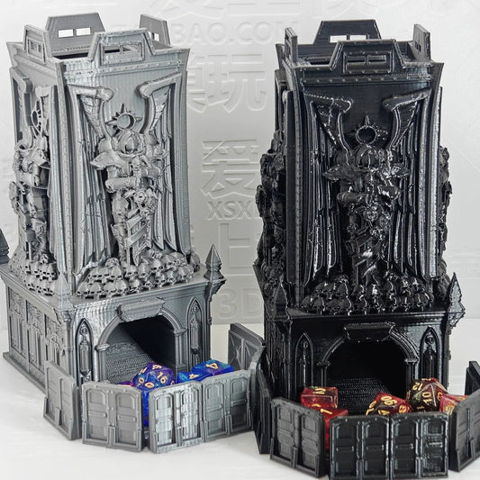 3D-Printed Dice Tower | Folding D&D Roller & Storage